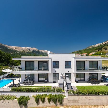 Villa Supernus With Heated Pool Baska  Ngoại thất bức ảnh