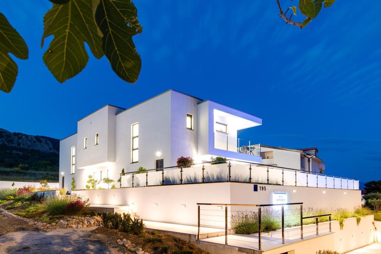 Villa Supernus With Heated Pool Baska  Ngoại thất bức ảnh